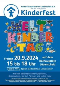 Plakat Weltkindertag 2024